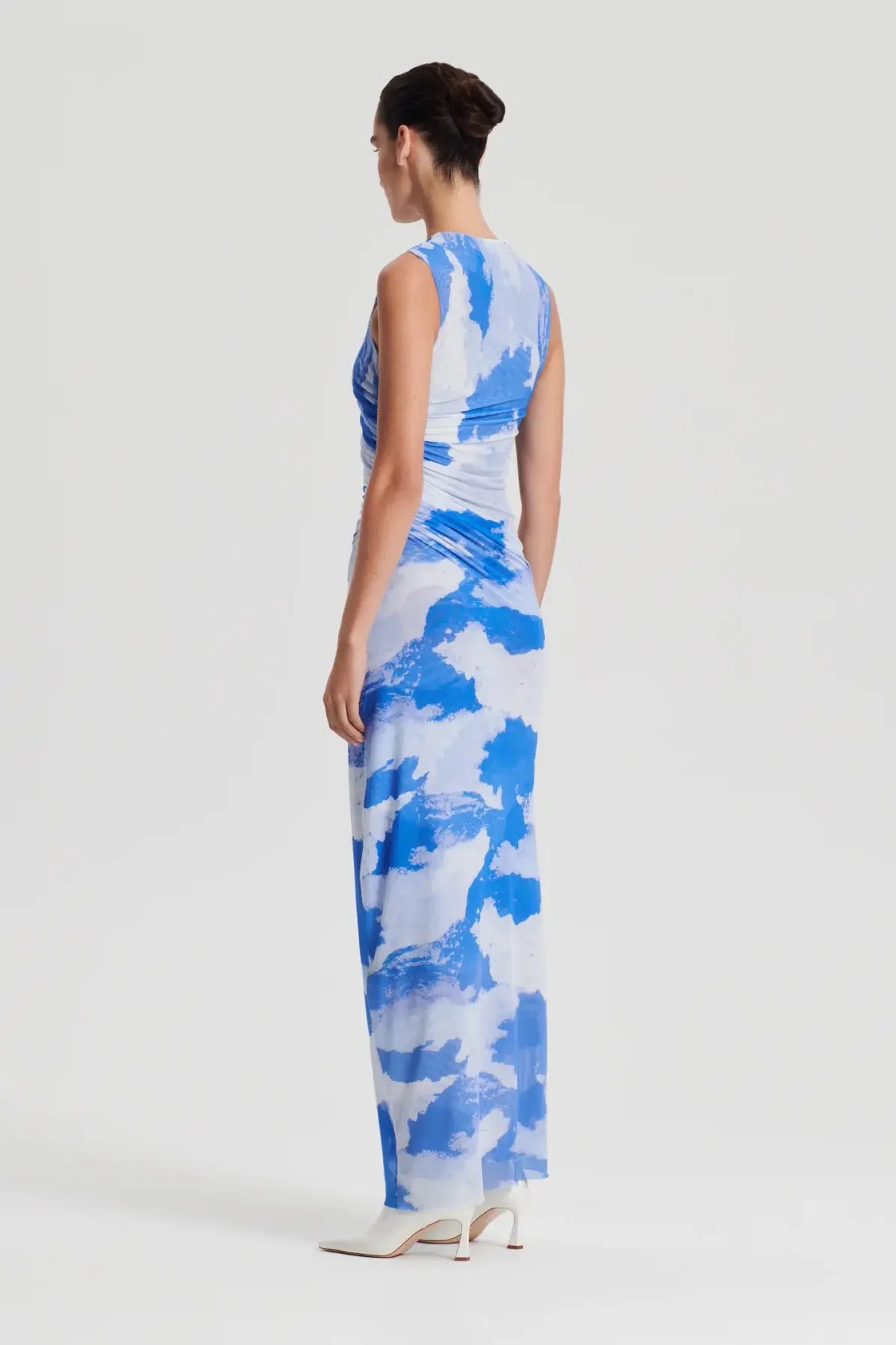 Scanlan Theodore Italian Cloud Print Dress Print Size 8 photo 3