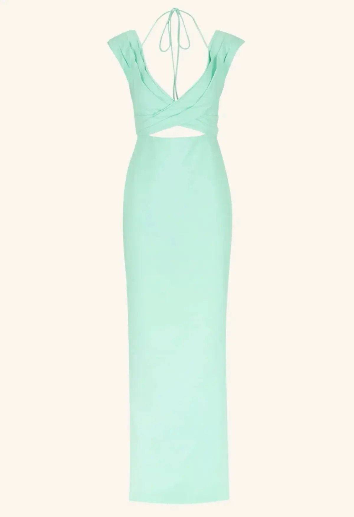 Shona Joy Lani Maxi Dress Aqua Size 8 photo 5