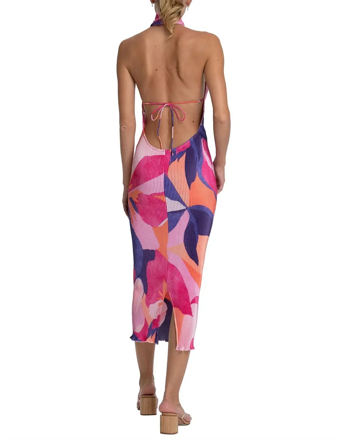 L'Idee Klum Gown Capri Pink Multi Size AU 6 photo 3