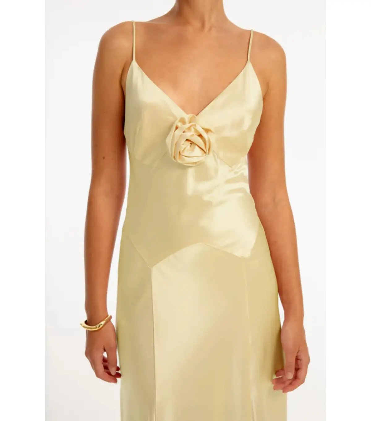 Bubish Savannah Rosette Gown in Yellow Size S / AU 8 photo 3