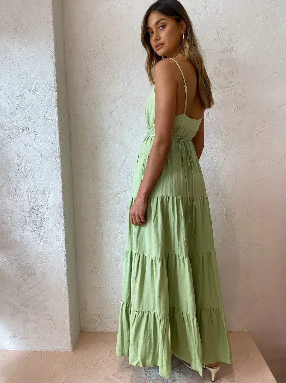 Hansen & Gretel Roberta Dress Green Size 8 photo 2