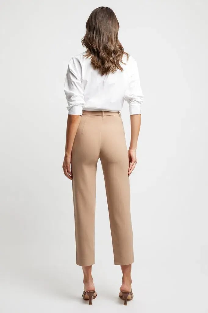 Kookai Audrey Pants in Cappuccino Size AU 12 photo 3