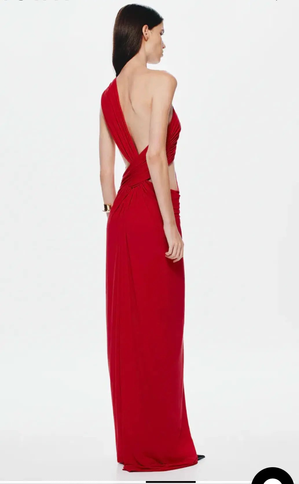 MISHA SOLSTICE CUPRO DRESS SIZE 10 photo 3