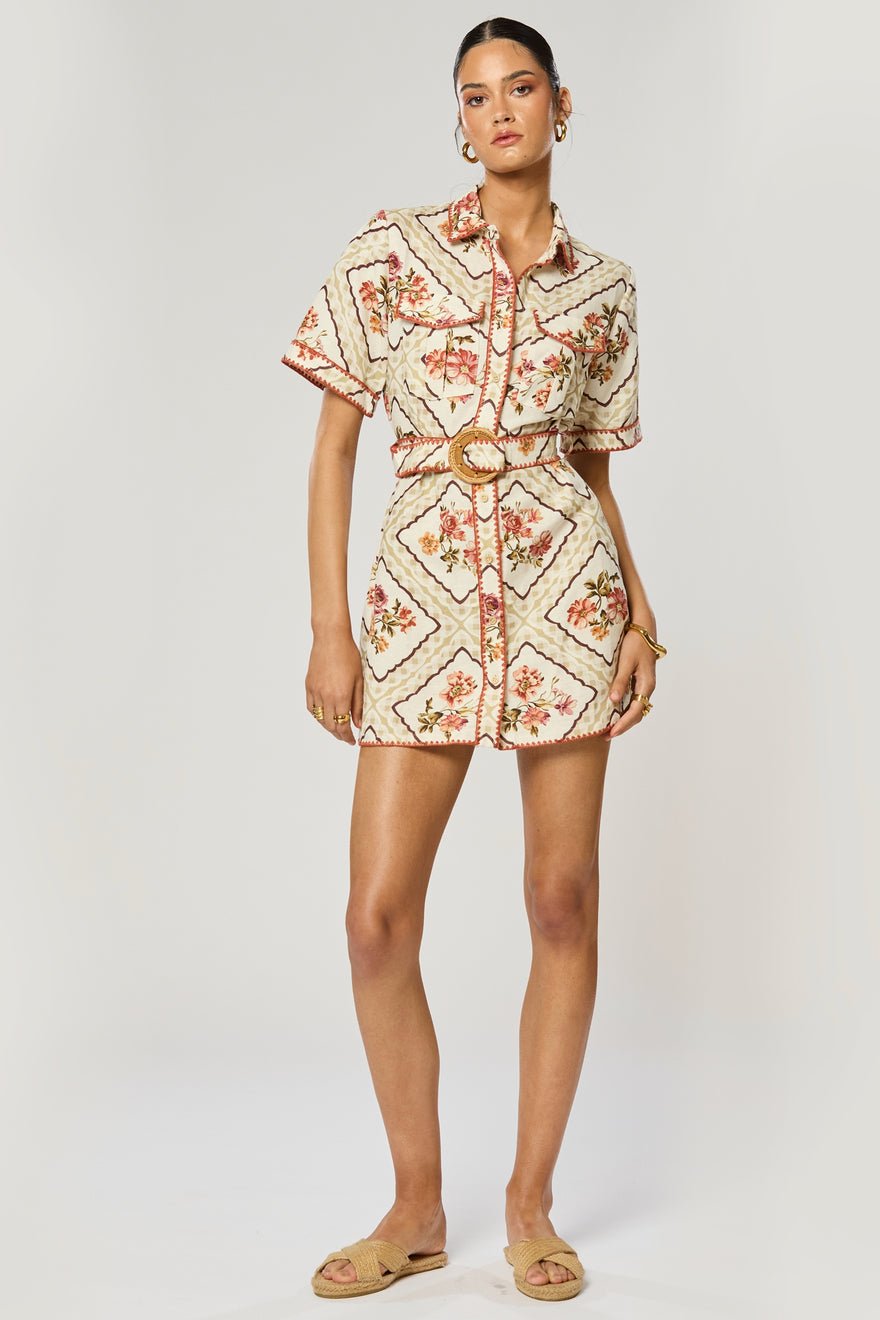 Winona Winnie Shirt Dress - Print photo 3