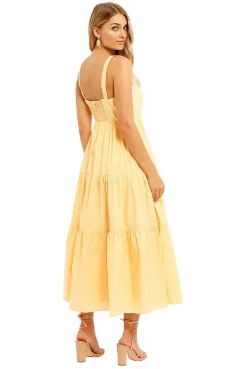 Steele Sorelle Dress Yellow Size AU 12 photo 2
