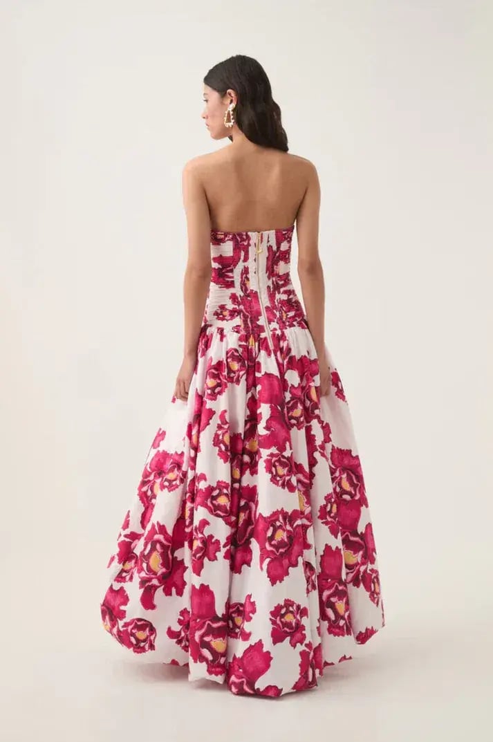 Aje Behold Maxi Dress in Boldly Blooming Size 14 photo 4