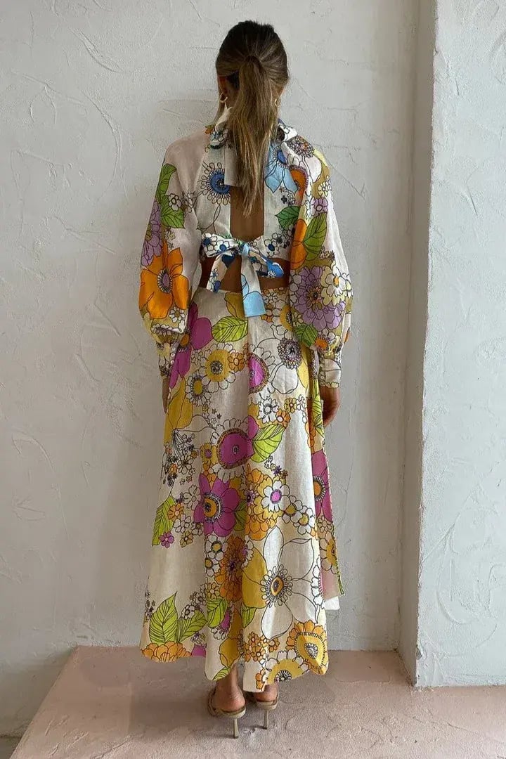 Alemais Farrah Cut Out Midi Dress Multi Size 10 photo 5