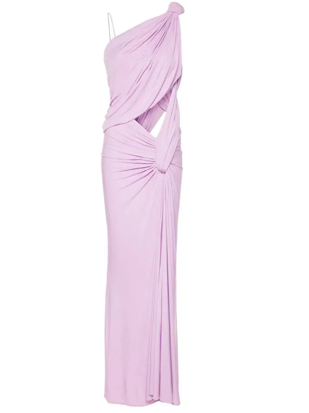 Christopher Esber Twisted Lever Maxi Dress Pink Size 8 photo 5