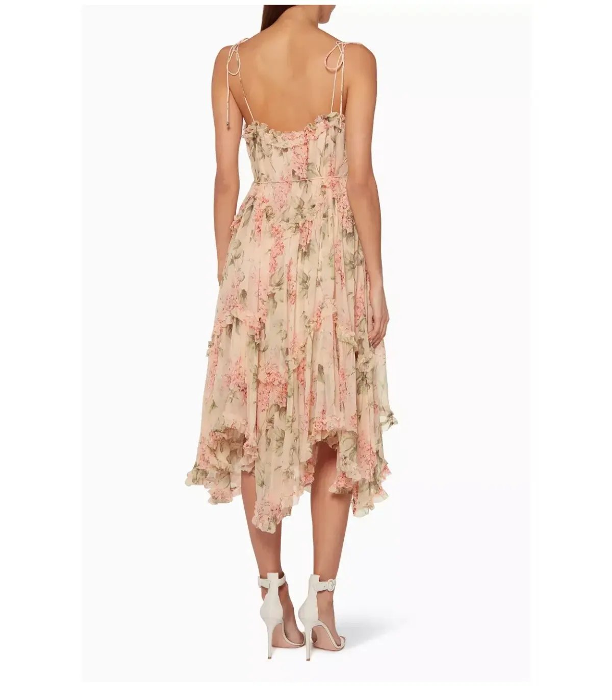 Zimmermann Silk Prima Hydrangea Floating Dress Floral Size 1/ AU 10 photo 3