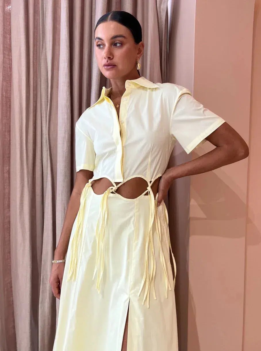 GABI GOWN- lemon photo 3