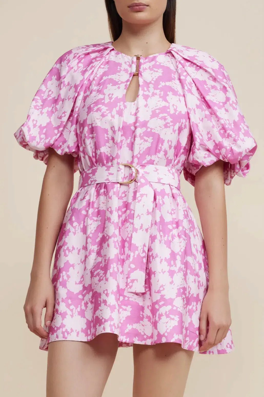 Acler Rossmore Dress in Violet Jungle Size 8 photo 2