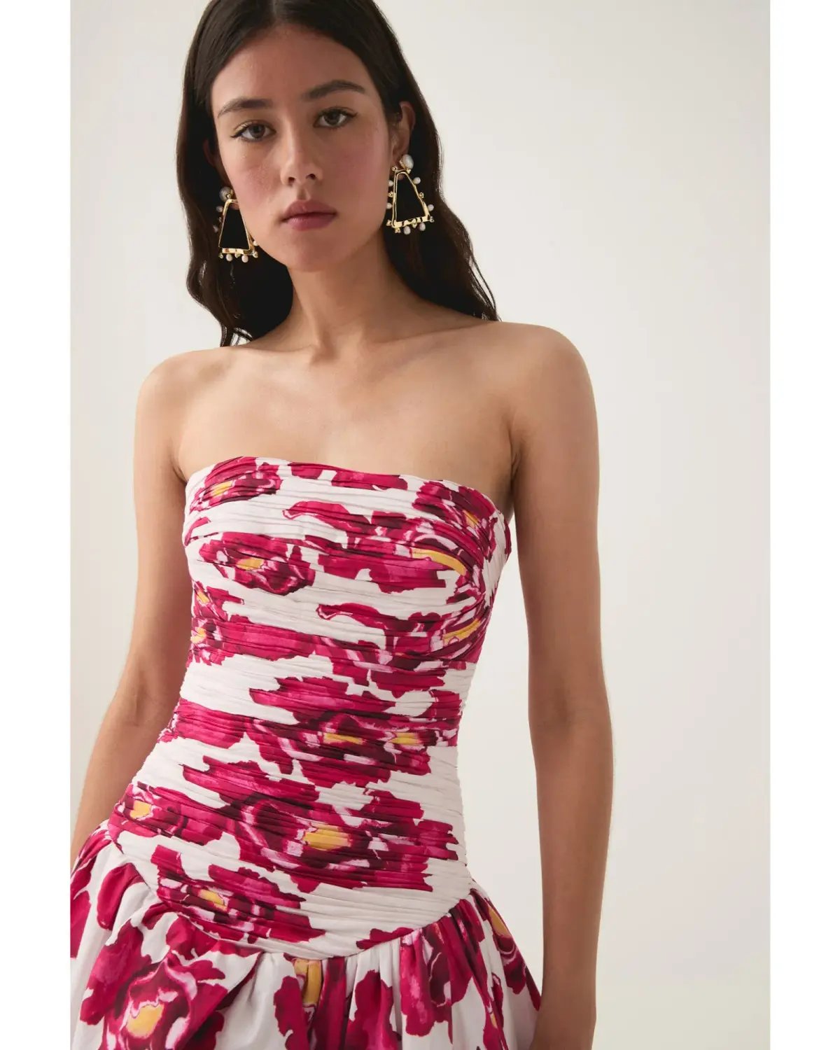 Aje Behold Maxi Dress in Boldly Blooming Size AU 6 photo 3