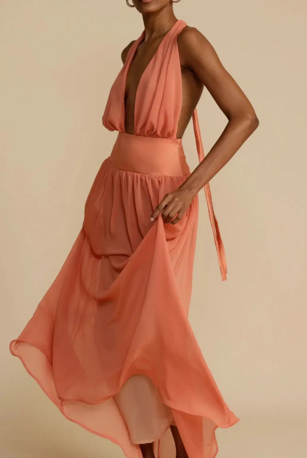 Arcina Ori Serena Dress Coral Size M / AU 10 photo 4