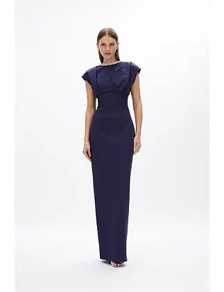 RACHEL GILBERT ORION TRIM GOWN SIZE 8/S photo 6
