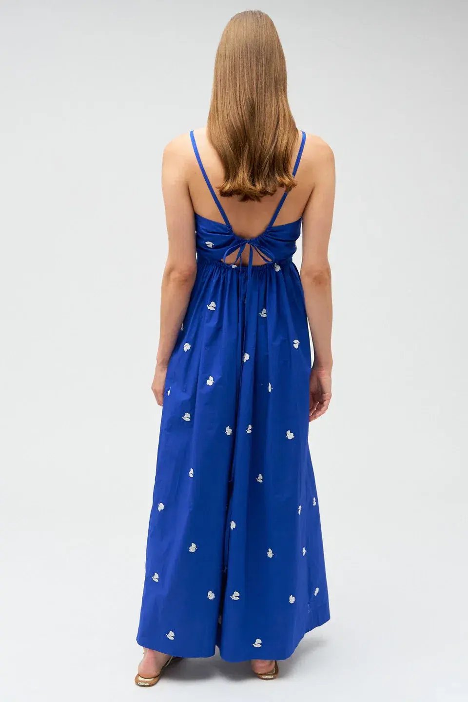 Oroton Embroidered Fruit Sundress in Cotton Size AU 8 photo 3