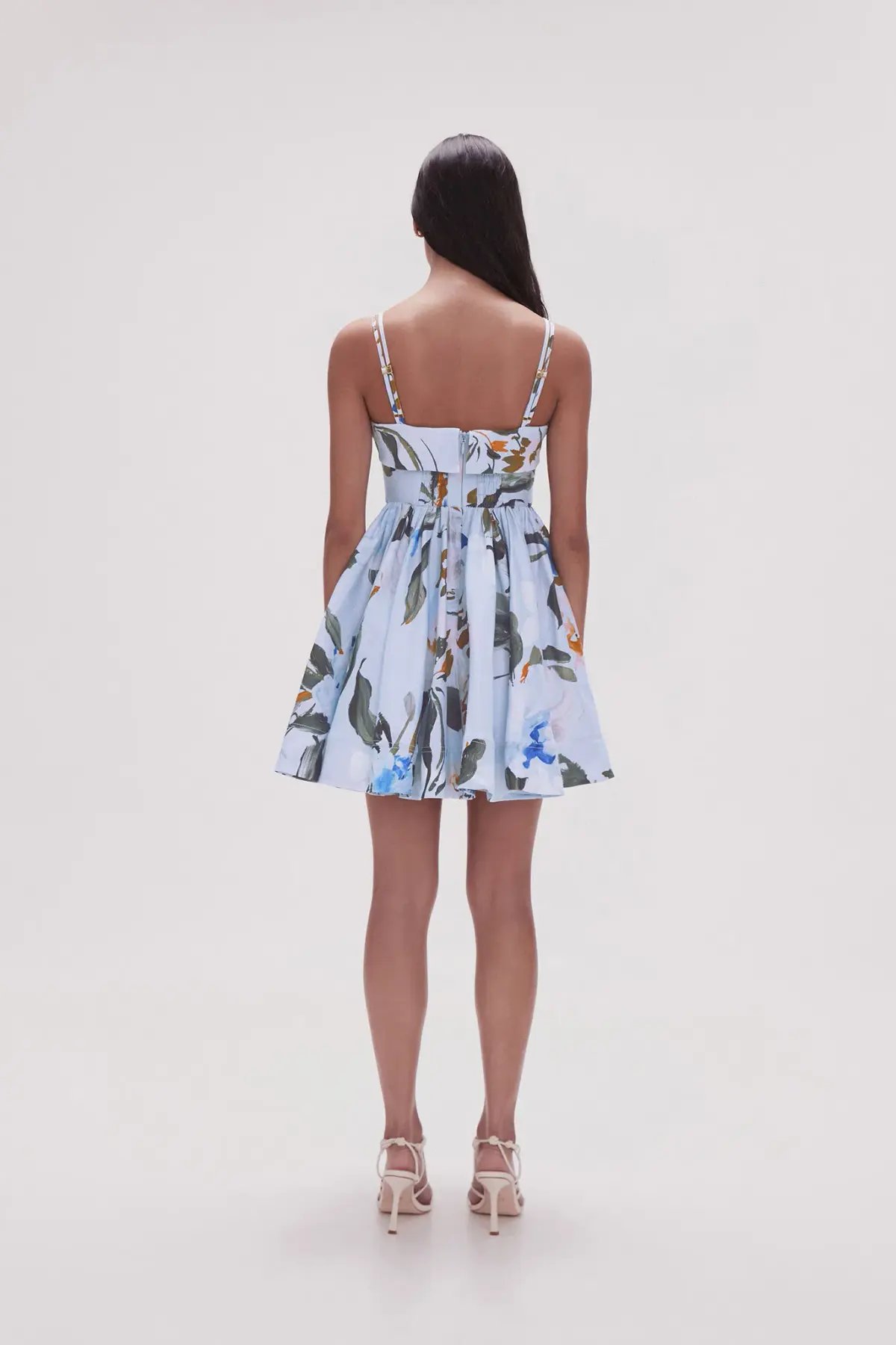 Yeojin Bae Cutout Shoulder Dress Blue Size 6 photo 31
