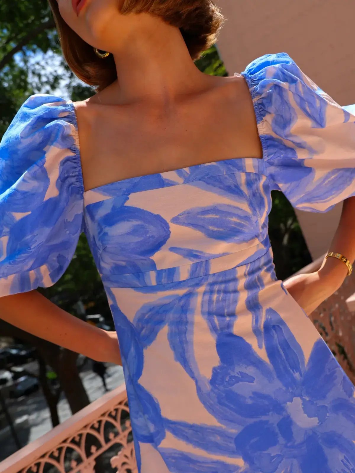 By Nicola Camille Maxi Blue Lagoon Size 12 photo 2
