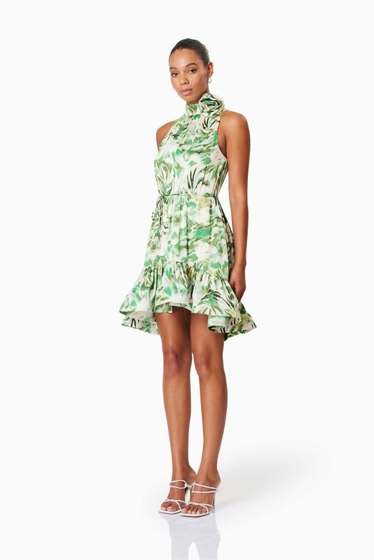 ELLIATT GEORGIA DAY DRESS - GREEN MULTI photo 4