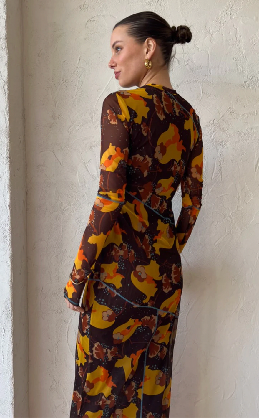 Sir The Label Jacques Mesh Panelled Midi photo 4