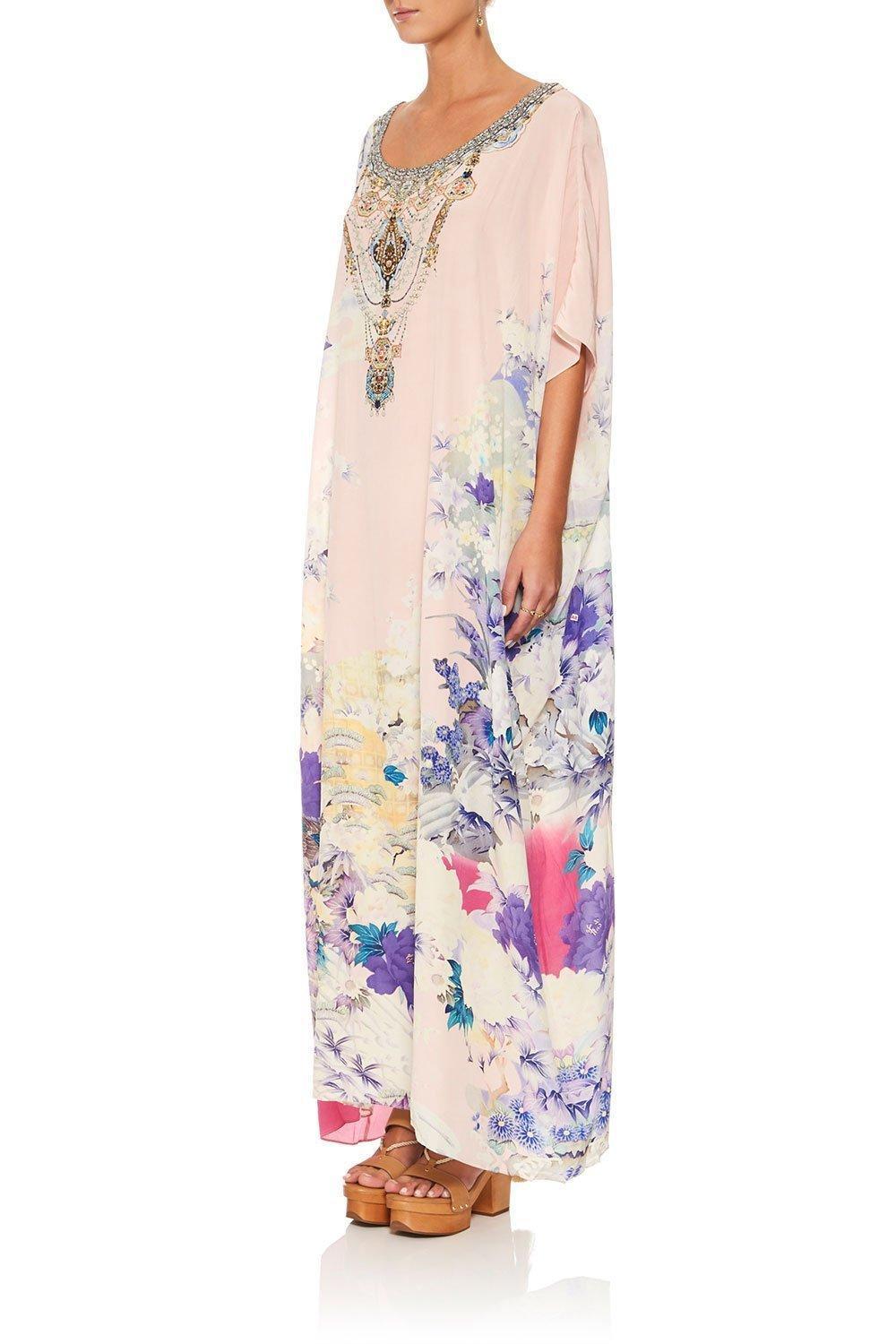 Camilla Harajuku Heiress Round Neck Kaftan Floral One Size photo 2