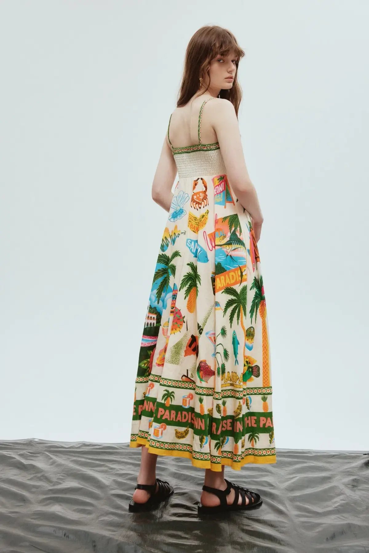 Alemais Paradiso Sundress Print Size 8 photo 3