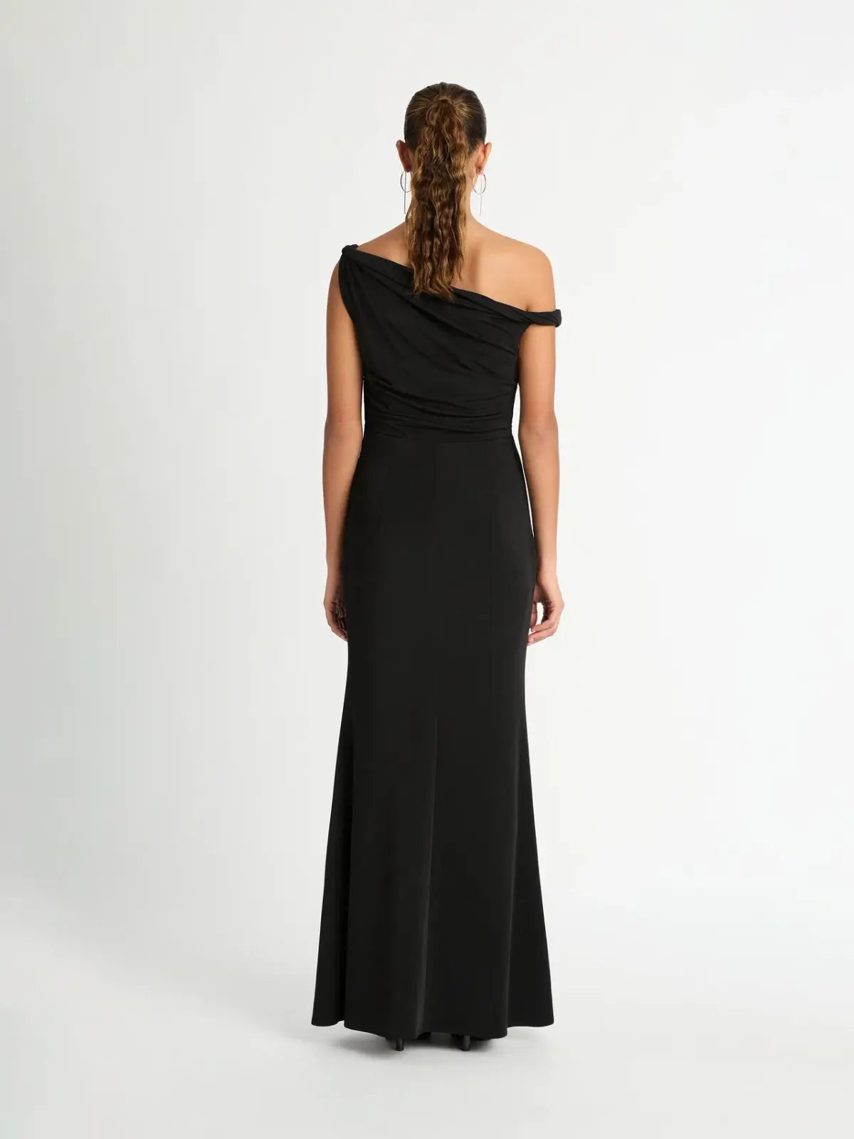 Sheike Stella Maxi Dress Black Size 6 photo 3