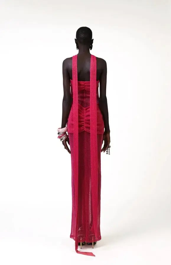 Khanums Kesca Maxi Gown Pink Size S / 8 photo 5