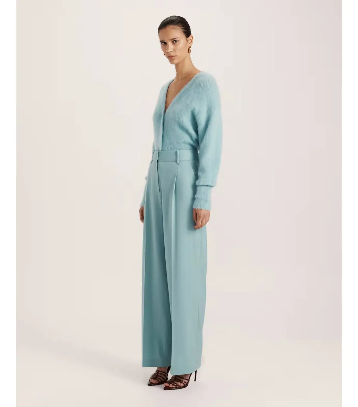 Saba Suki Wide Leg Pant in Seafoam Size AU 12 photo 2