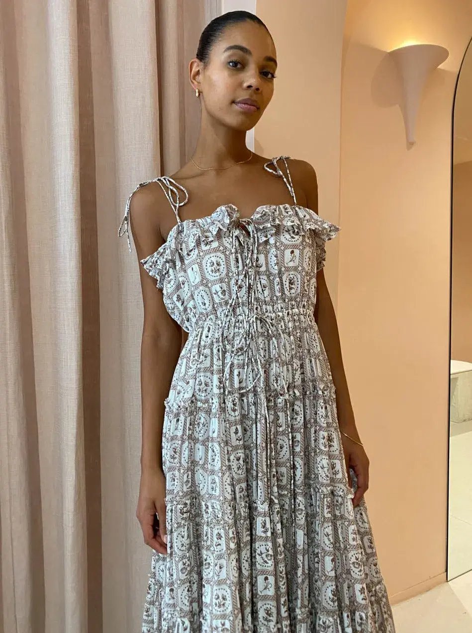 Palm Noosa With Love From Dress Print Size 12 photo 2