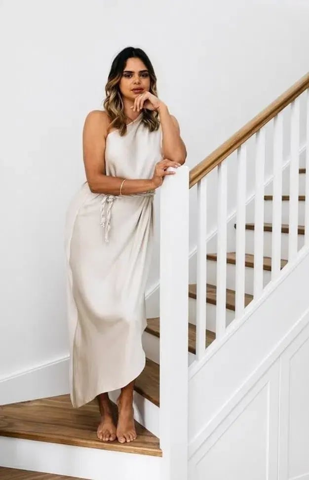 Bianca Spender Ibiza Dress Stone Size 1 / Au 8 photo 2