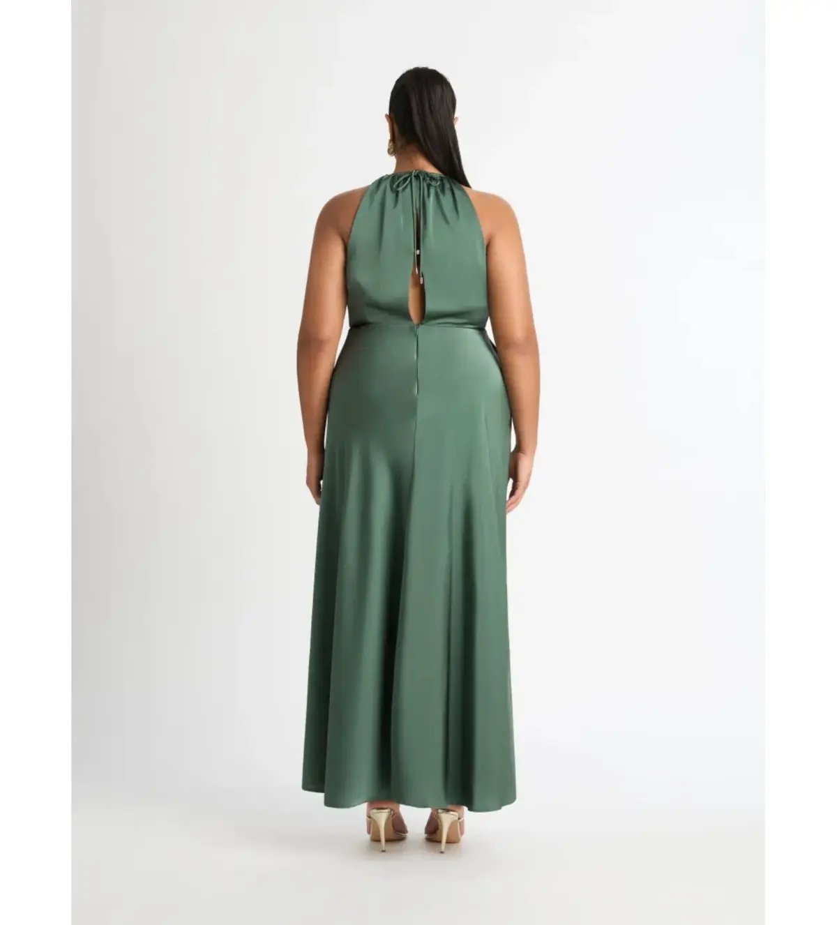 Sheike Paloma Maxi Dress Green Size AU 14 photo 4