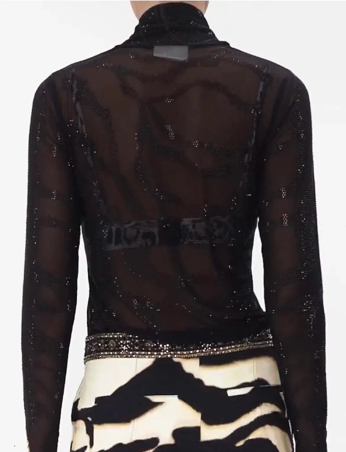 Camilla Jersey Turtleneck Tame My Tiger Black with Camilla Cool For Cats Soft Bra with Back Clip (AU16) photo 4
