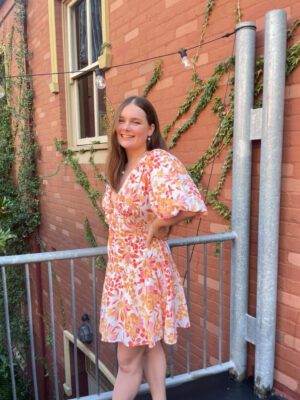 By Nicola Fiesta Stitch Waist Mini Dress photo 4