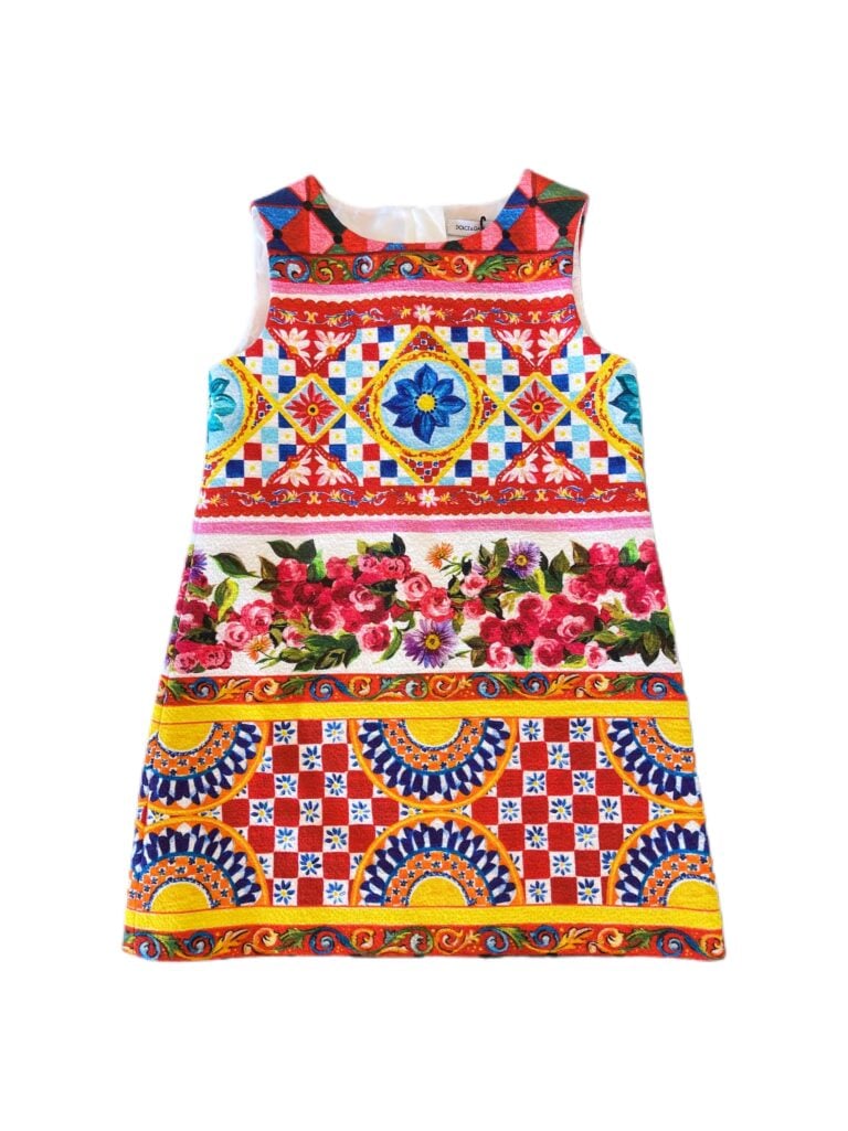 Dolce & Gabbana Mixed Print Dress photo 2