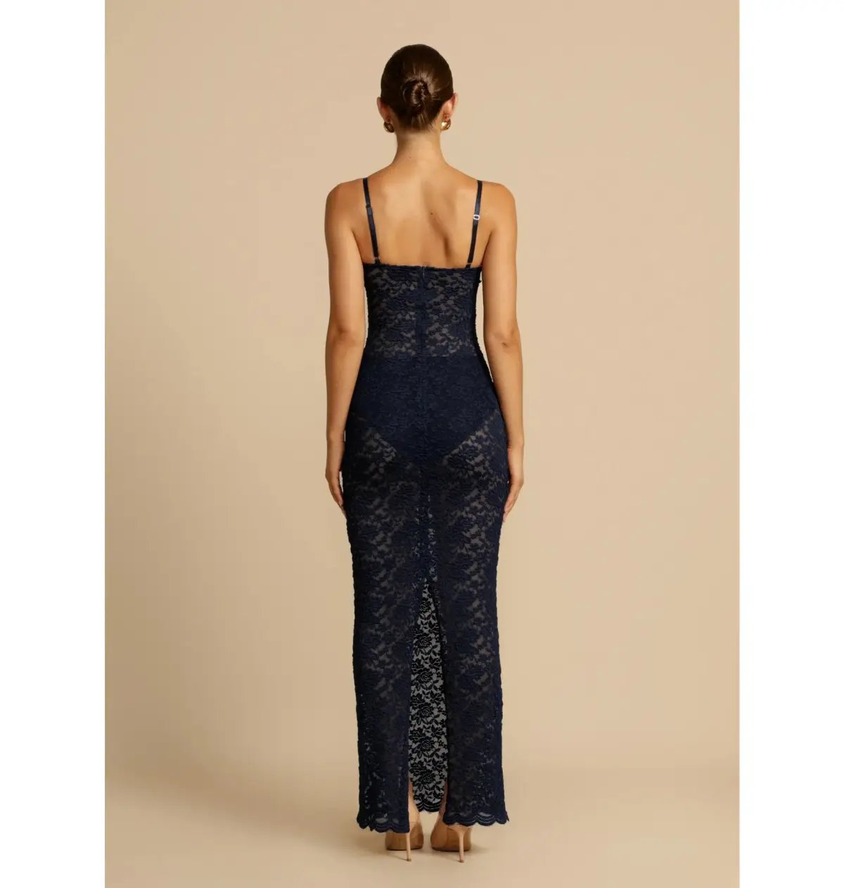Arcina Ori Margot Dress in Navy Size AU 6 photo 4