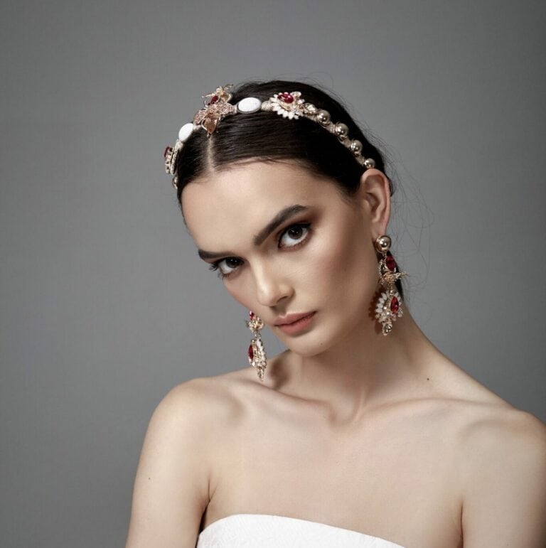 Ashlee Lauren Zaliki Jewel Headband photo 3