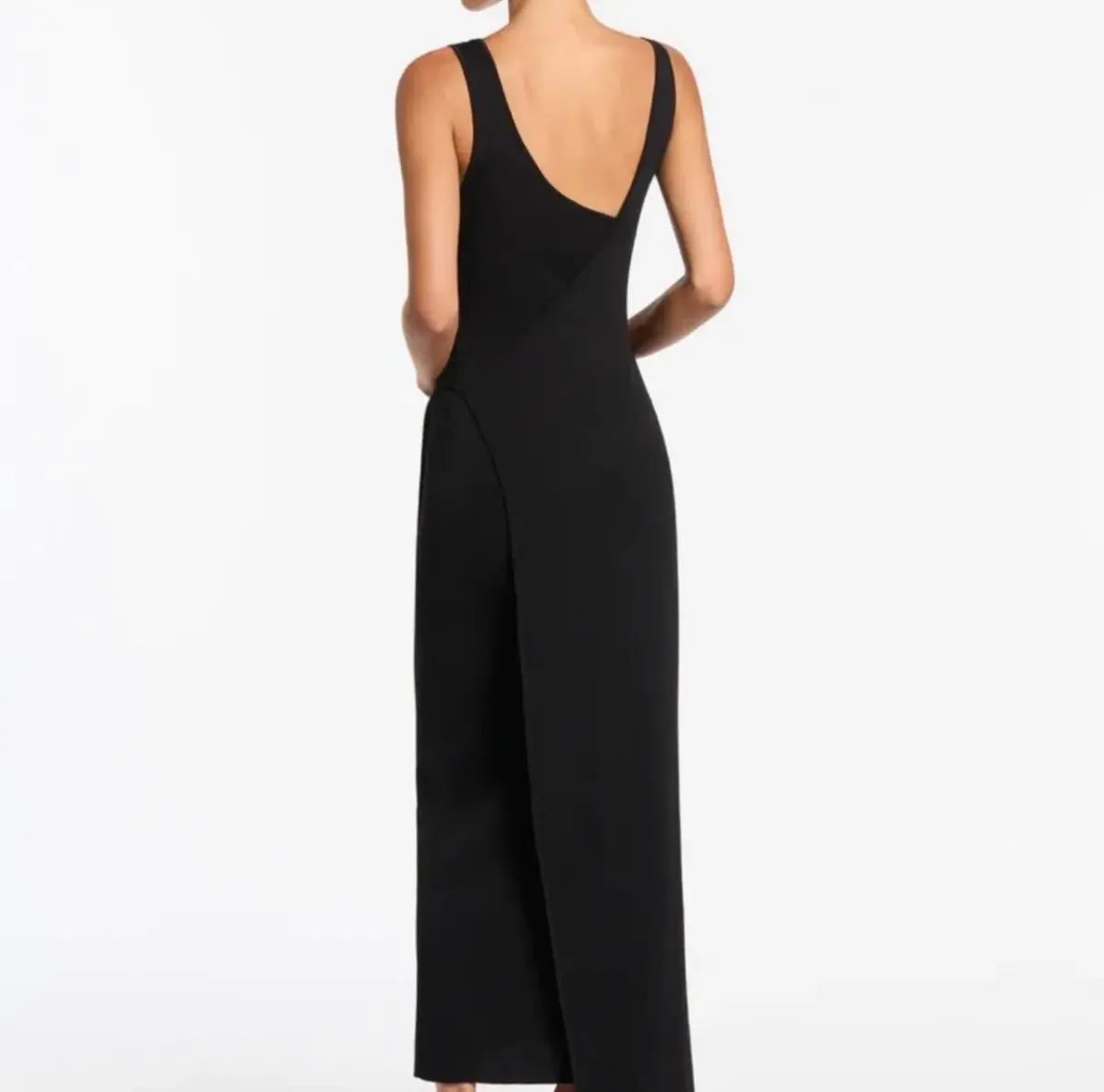 Sir The Label Modernist Belted Dress Black Size 8 photo 3