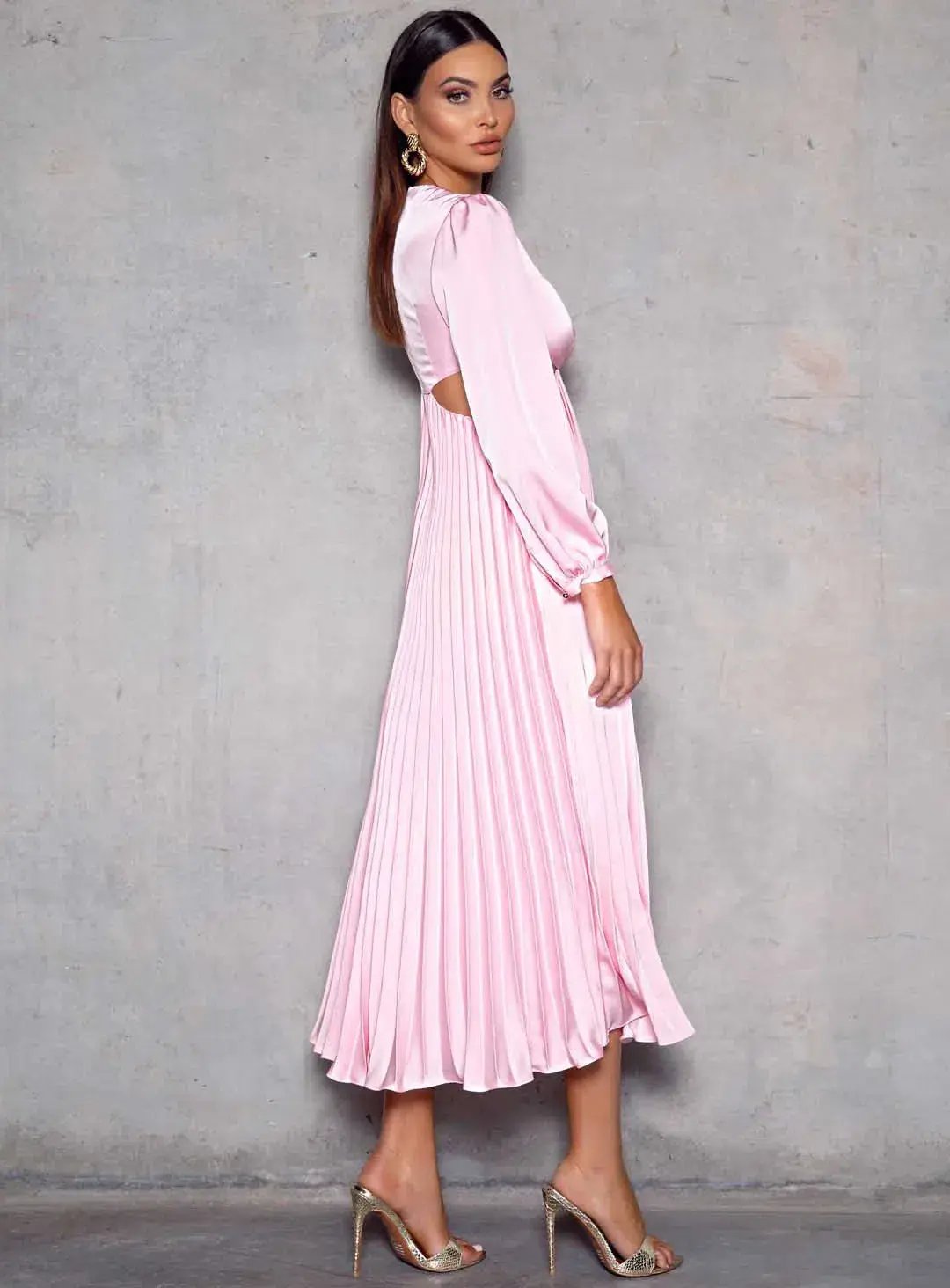 Elle Zeitoune The Barry Dress Candy Pink Size AU 12 photo 2
