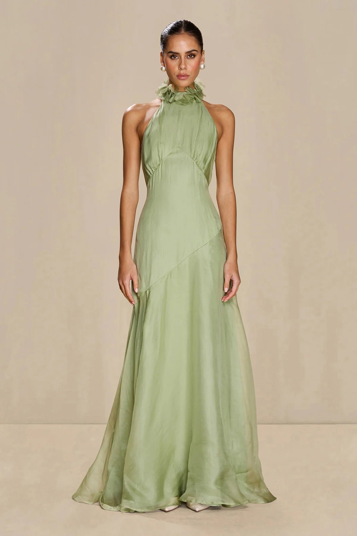 SONYA NOELLE GOWN - MOSS photo 4