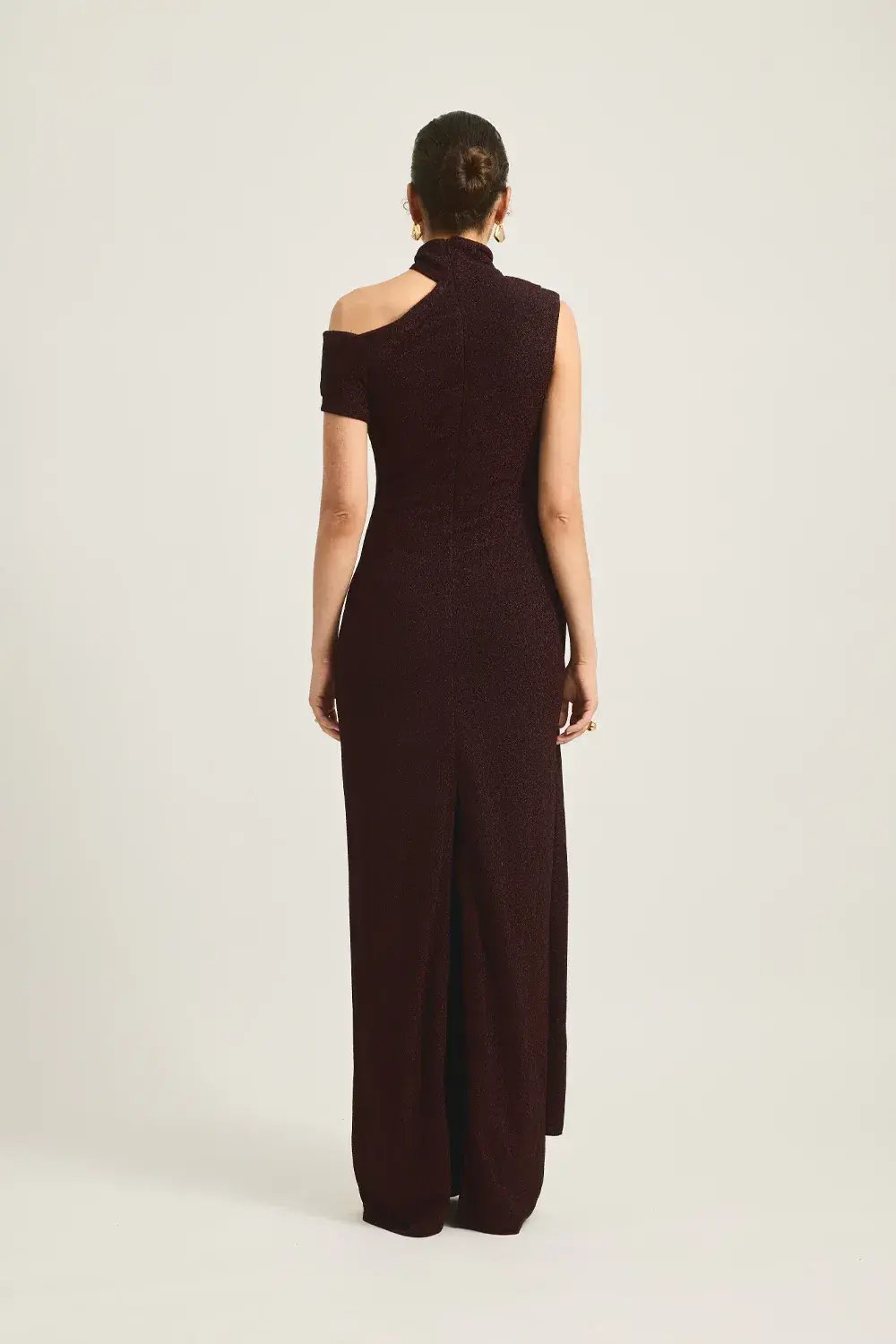 Tojha Izara Maxi Dress Brown Size AU 8 photo 5