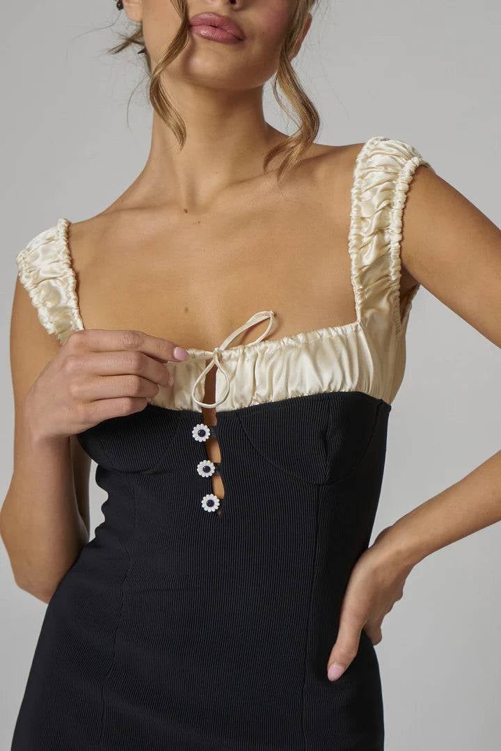 Fait Par Foutch Brielle Dress in Noir photo 2