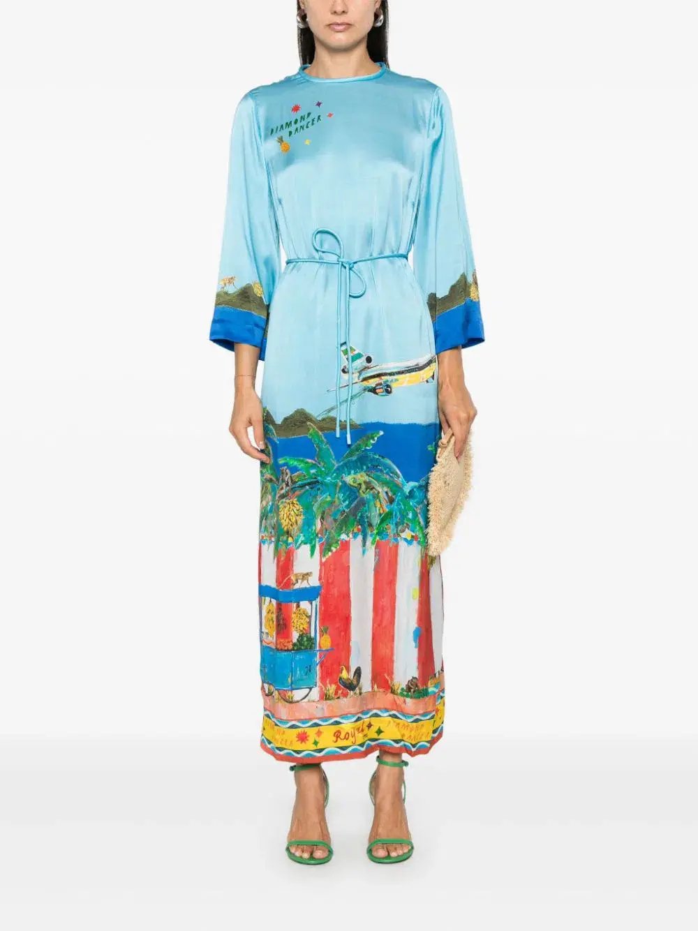 Alemais All Aboard Midi Dress Multi Size 10 photo 2
