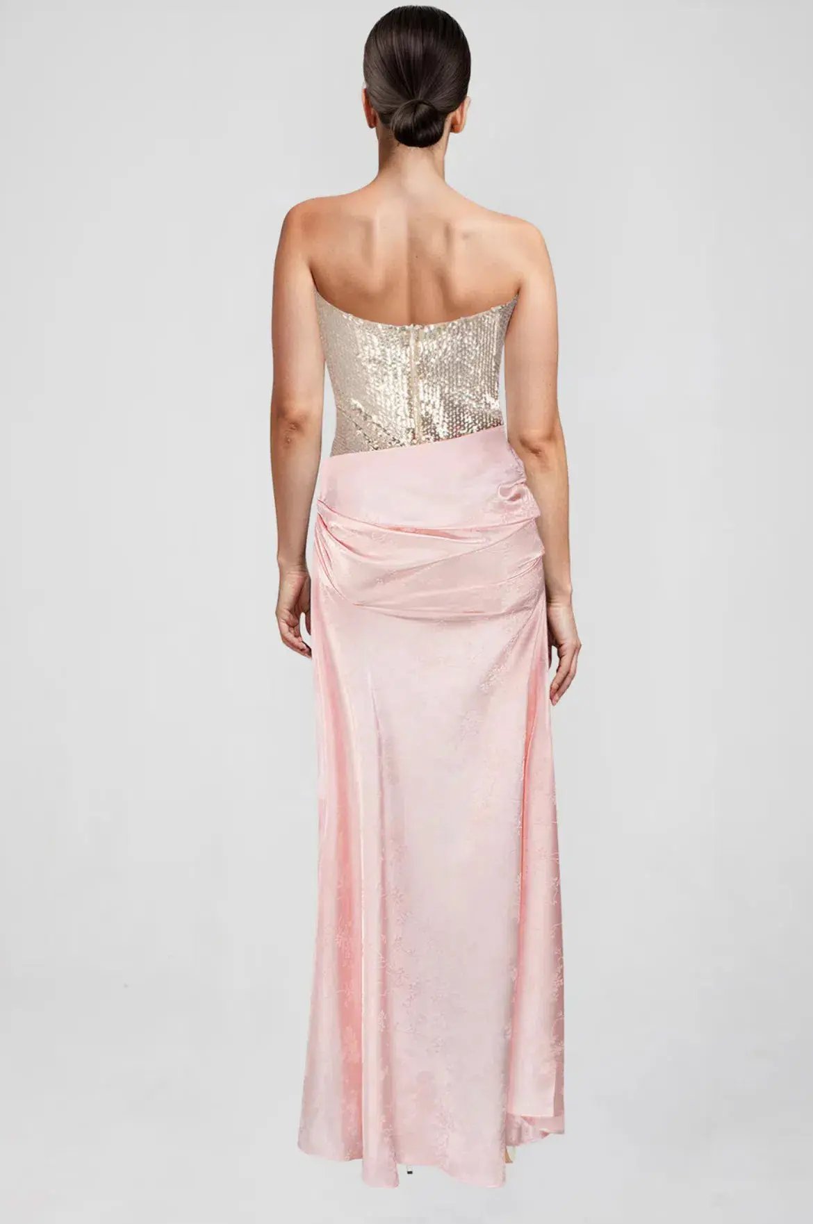 Atoir Clara Maxi Gown in Vintage Pink Size AU 12 photo 4