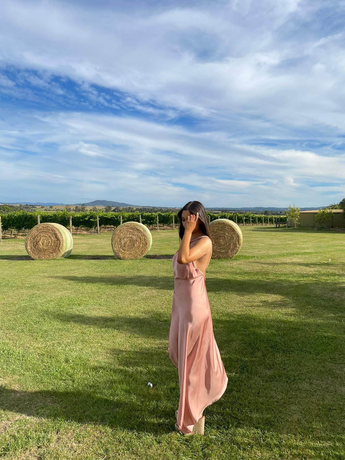 One Fell Swoop- Audrey dress in dusty rose photo 4