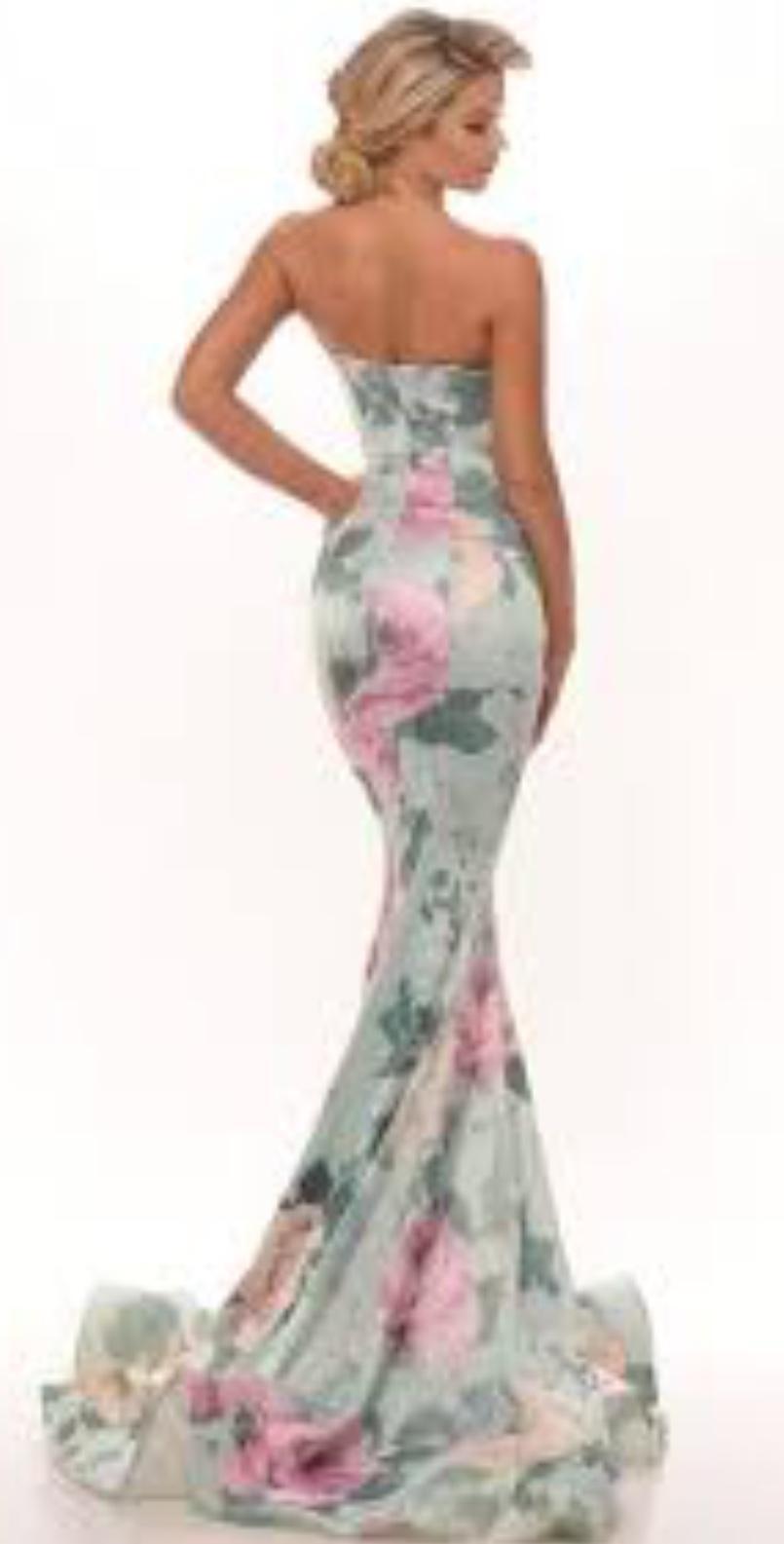 PORTIA & SCARLETT STELLA FLORAL GOWN photo 4