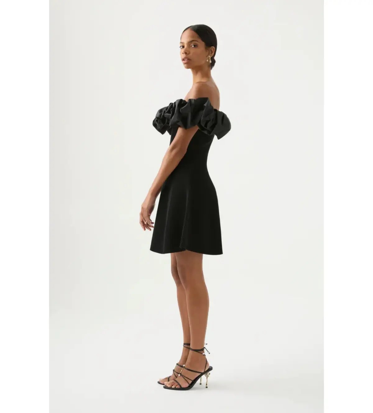 Aje Eldora Mini Dress in Black Size AU 10 photo 2