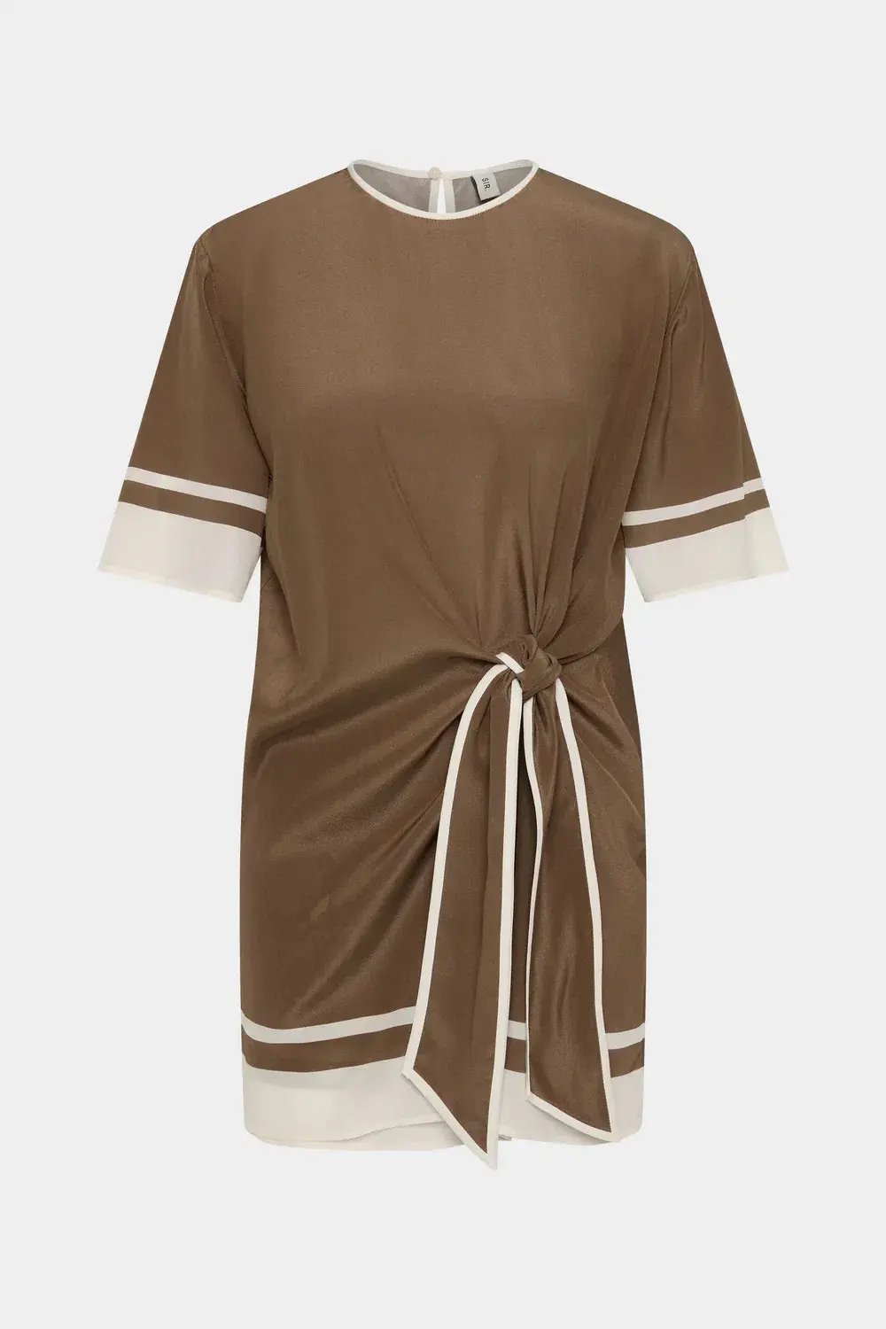 Sir the Label Almara Mini Dress Brown Size 12 photo 4
