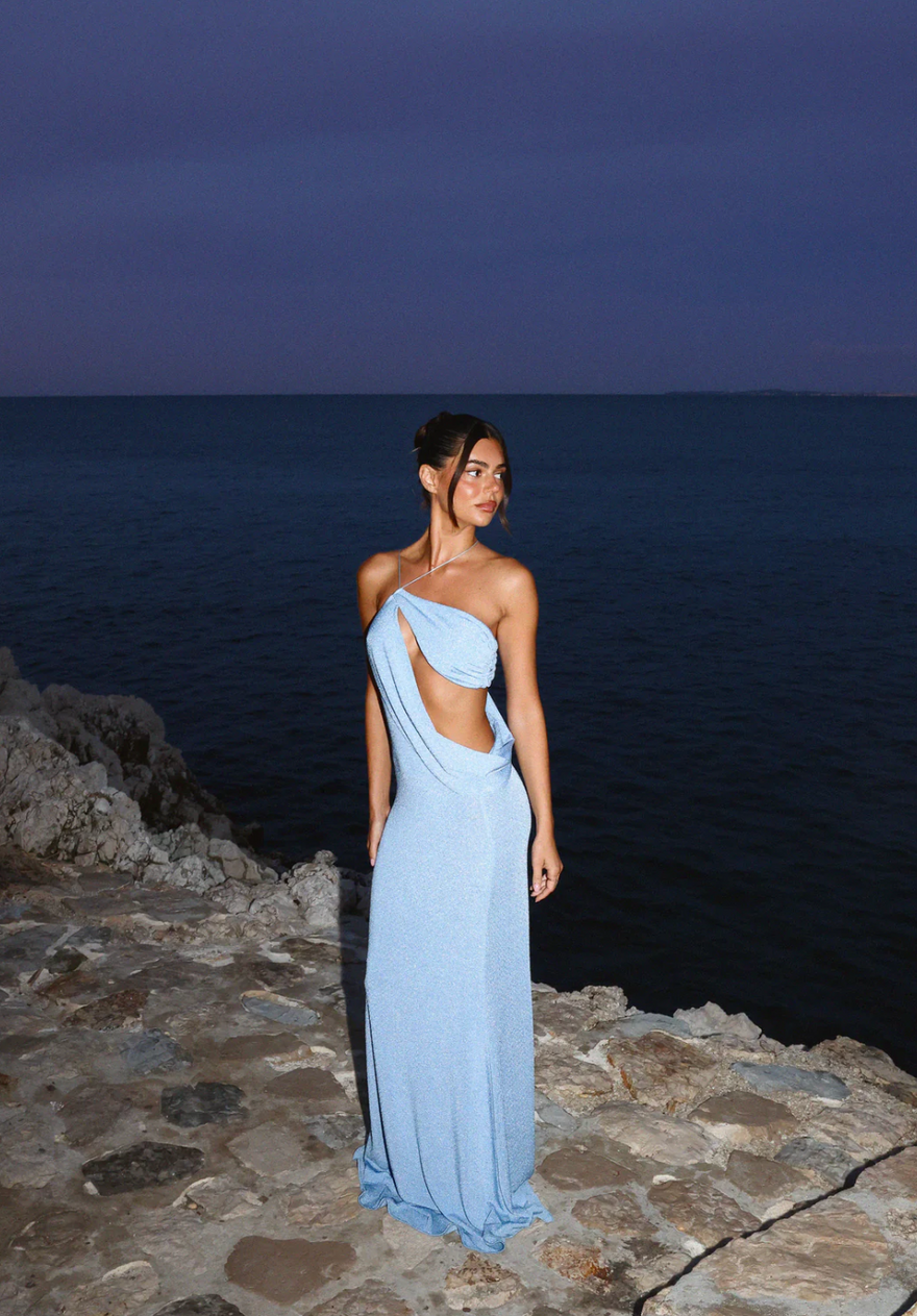 Natalie Rolt Elissa Dress - Periwinkle photo 5