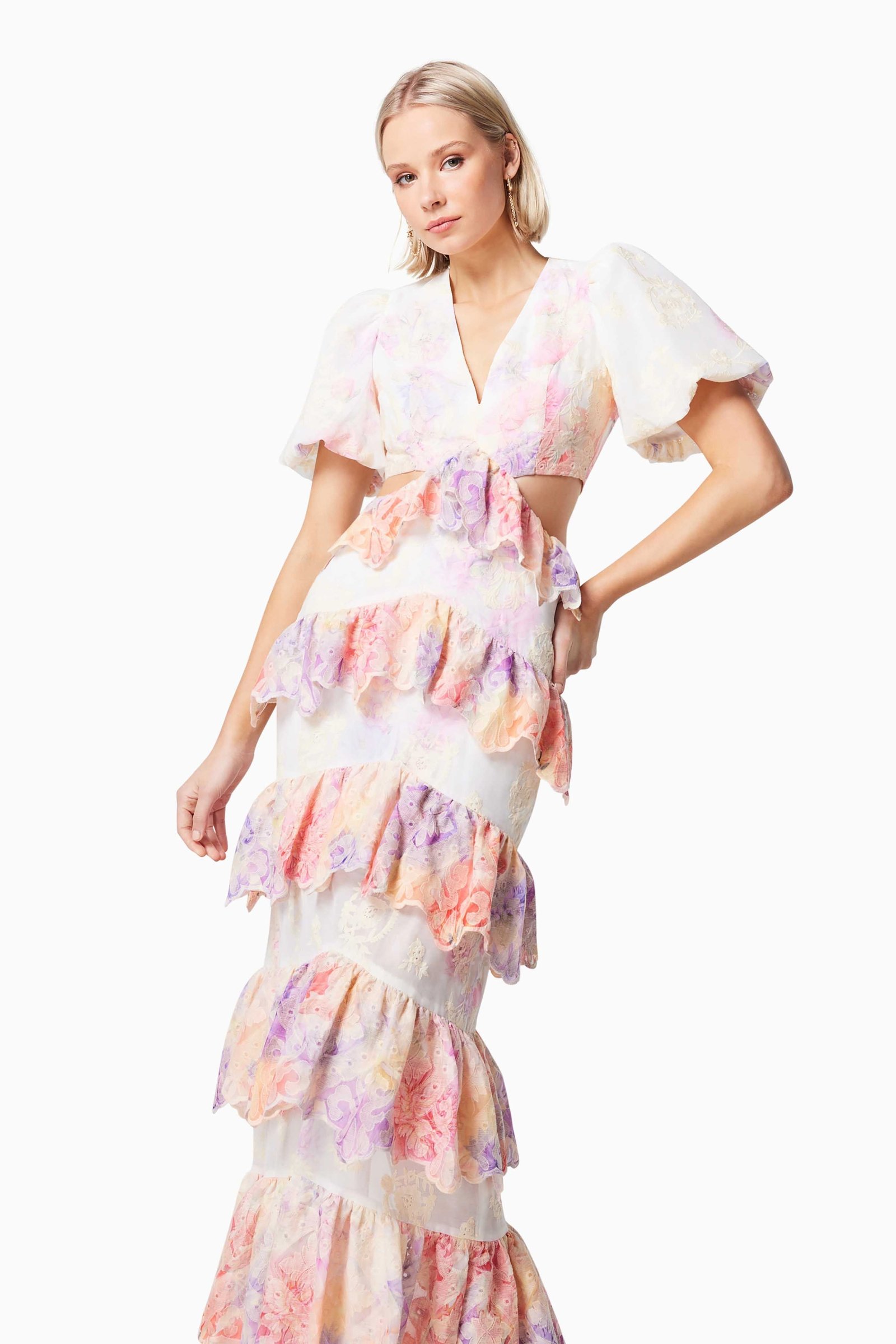 ELLIATT RIVIERA DRESS - MULTI photo 4