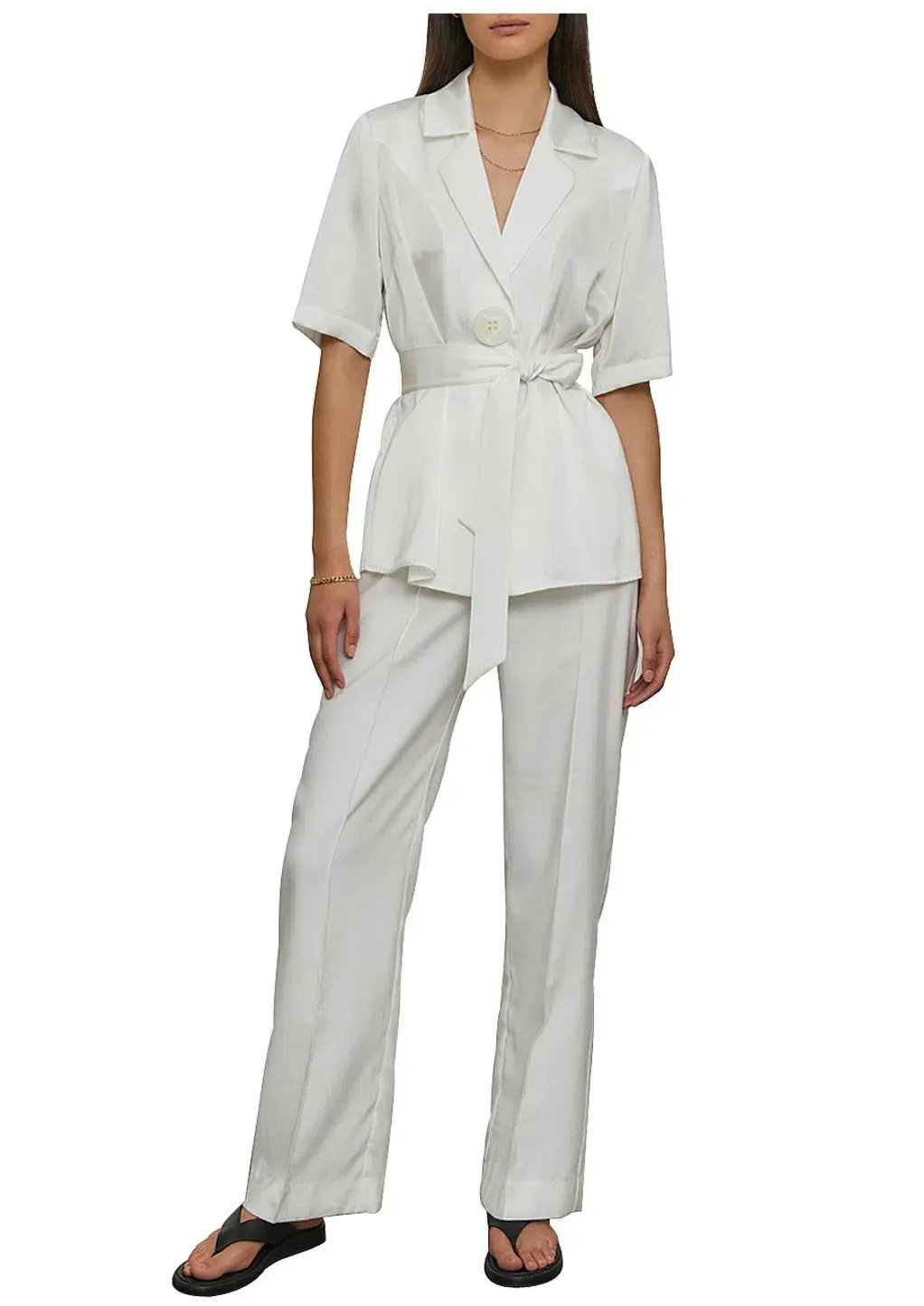 VIktoria & Woods Chorus Top & Pilot Pant Set Ivory Size 1 / AU 8 photo 4